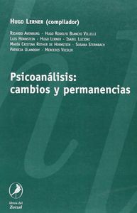 PSICOANALISIS CAMBIOS Y PERMANENCIAS | portada del libro