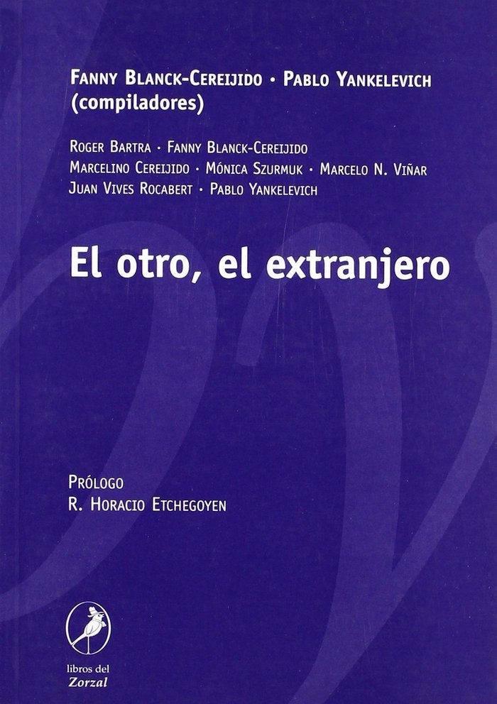 EL OTRO, EL EXTRANJERO, de FANNY BLANCK DE CEREIJIDO, FANNY | portada del libro