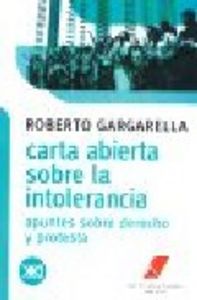 Carta abierta sobre la intolerancia, de Gargarella Mariotti, Roberto | portada del libro