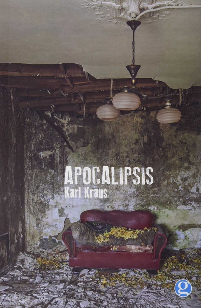 APOCALIPSIS, de KARL KRAUS | portada del libro