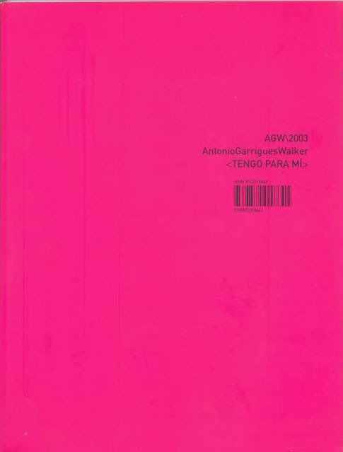 TENGO PARA MI, de GARRIGUES WALKER,ANTONIO | portada del libro
