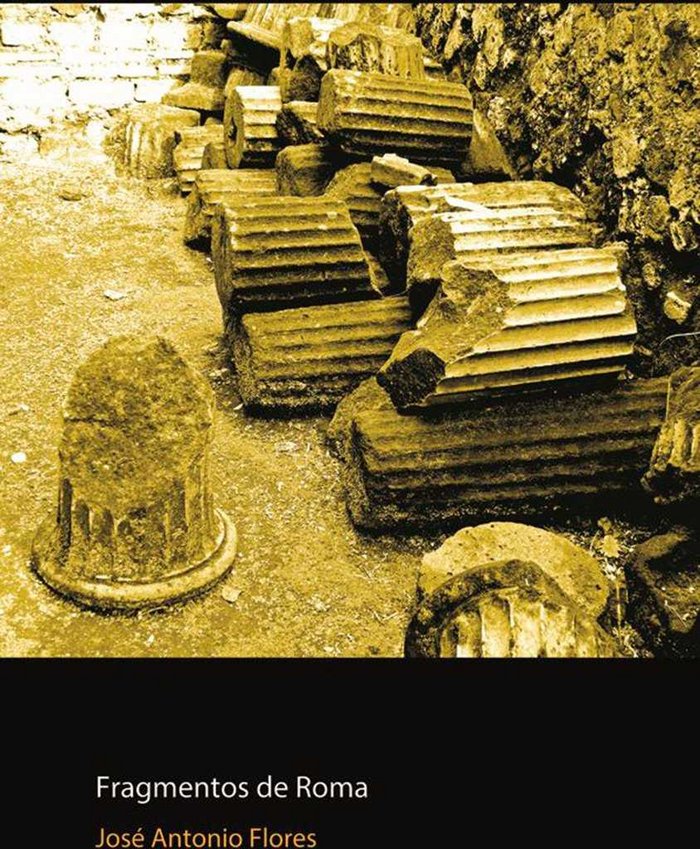 FRAGMENTOS DE ROMA, de JOSé ANTONIO FLORES | portada del libro