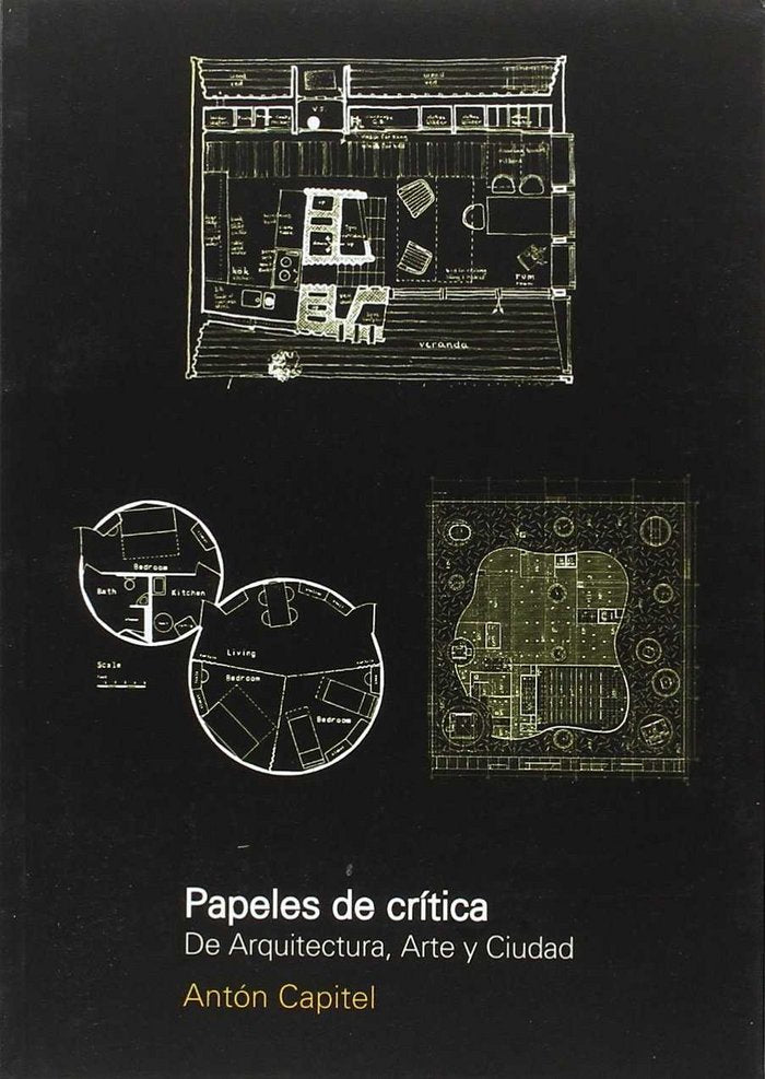 PAPELES DE CRITICA, de ANTóN CAPITEL | portada del libro