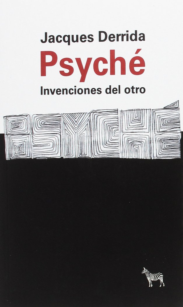 Psyché, de JACQUES DERRIDA | portada del libro