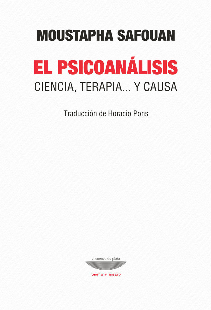 EL PSICOANALISIS, de SAFOUAN | portada del libro