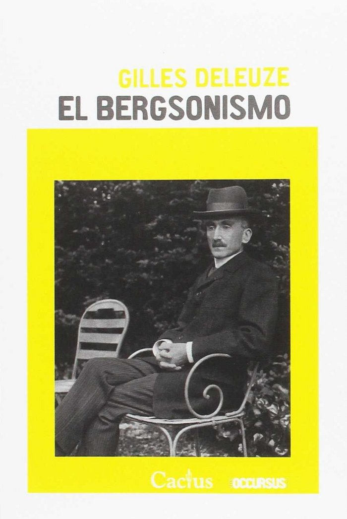 El bergsonismo, de GILLES DELEUZE | portada del libro
