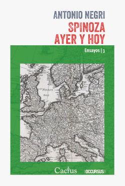 SPINOZA AYER Y HOY, de ANTONIO NEGRI | portada del libro