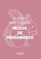 MODOS DE PENSAMIENTO, de ALFRED WHITEHEAD | portada del libro