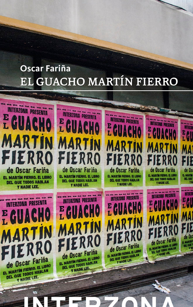 EL GUACHO MARTíN FIERRO, de OSCAR FARIñA | portada del libro