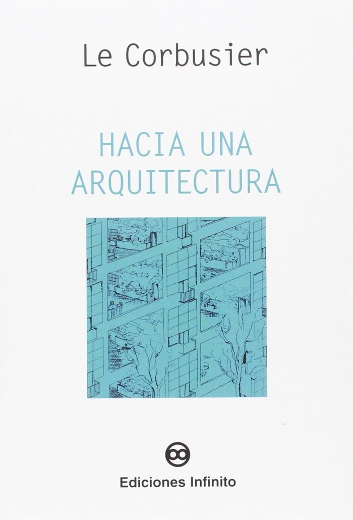 Hacia una arquitectura, de LE CORBUSIER | portada del libro