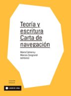 TEORIA Y ESCRITURA, de MARIO CAMARA | portada del libro