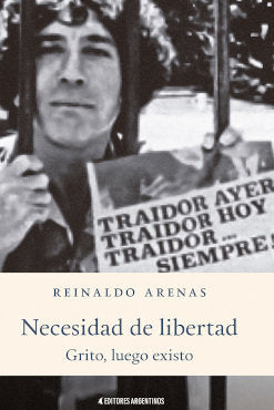 NECESIDAD DE LIBERTAD, de REINALDO ARENAS | portada del libro