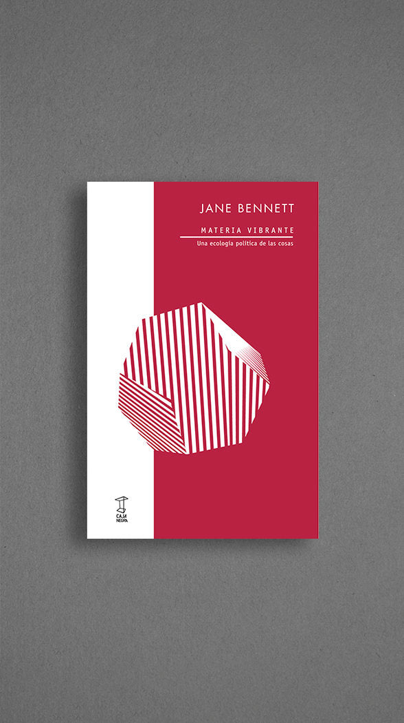MATERIA VIBRANTE, de JANE BENNETT | portada del libro