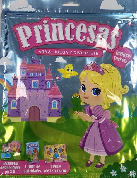 BOLSA PRINCESAS, de VARIOS | portada del libro