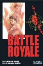 BATTLE ROYALE 3, de Koushun Takami | portada del libro