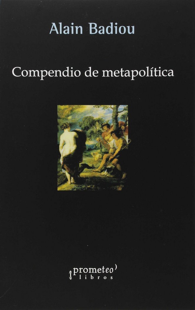 Compendio de metapolitica, de ALAIN BADIOU | portada del libro