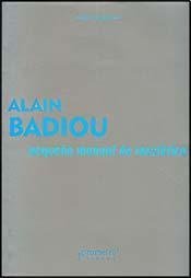 PEQUEÑO MANUAL DE INESTETICA, de ALAIN BADIOU | portada del libro