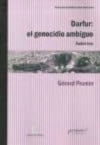 DARFUR: EL GENOCIDIO AMBIGUO, de GERARD PRUNIER | portada del libro