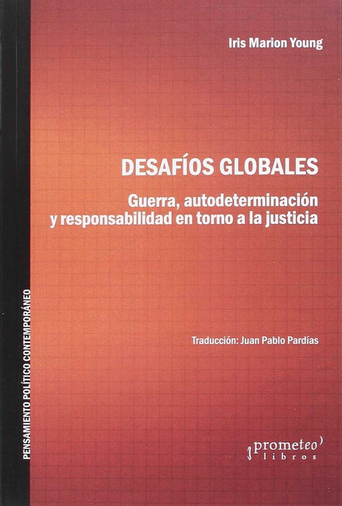 DESAFIOS GLOBALES, de IRIS MARION YOUNG | portada del libro