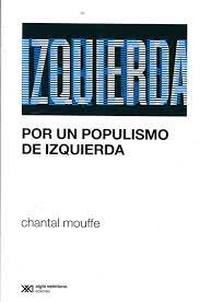 POR UN POPULISMO DE IZQUIERDA, de CHANTAL MOUFFE | portada del libro