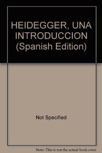 HEIDEGGER UNA INTRODUCCIóN, de DINA PICOTTI | portada del libro