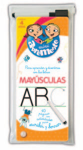 Abremente para escribir y borrar - mayúsculas | portada del libro