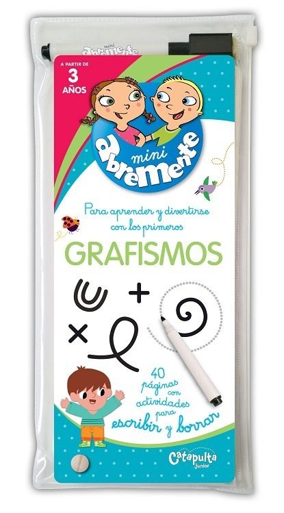 Abremente para escribir y borrar - grafismos, de LOS EDITORES DE PLAYBAC | portada del libro