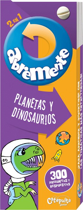 PLANETAS Y DINOSAURIOS, de LOS EDITORES DE CATAPULTA | portada del libro