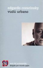 VUDU URBANO, de Edgardo Cozarinsky | portada del libro