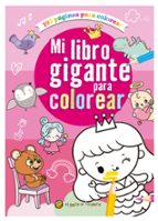 MI LIBRO GIGANTE PARA COLOREAR 1 (ROSA), de Varios autores | portada del libro