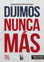 DIJIMOS NUNCA MAS, de DEBRET VIANA | portada del libro
