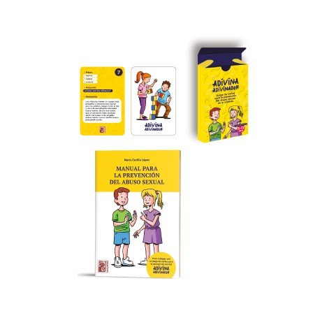 MANUAL PARA LA PREVENCION DEL ABUSO SEXUAL Y JUEGO DE CARTA, de MARIA CECILIA LOPEZ | portada del libro