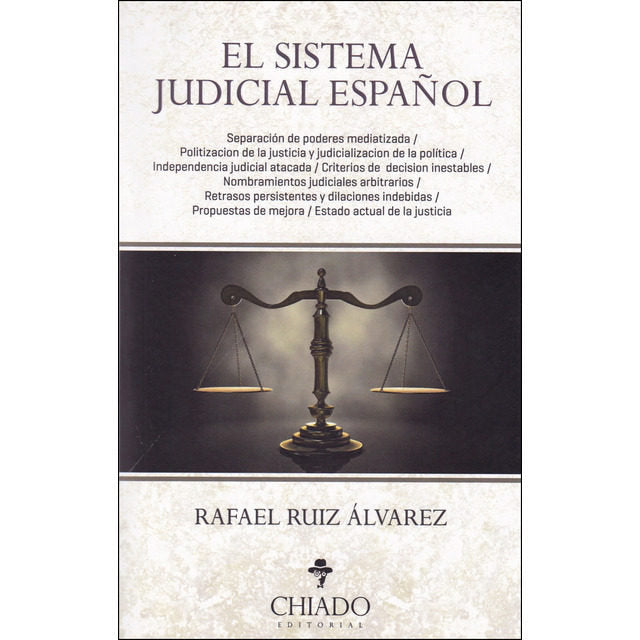 SISTEMA JUDICIAL ESPAÑOL, EL, de RUIZ ALVAREZ | portada del libro