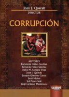 CORRUPCION, de JOAN J. QUERALT | portada del libro