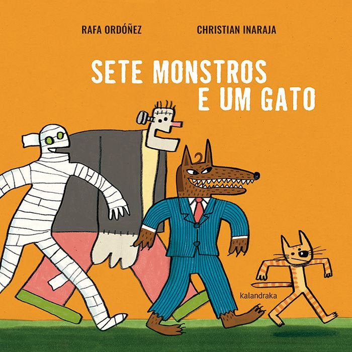 SETE MONSTROS E UM GATO, de ORDOÑEZ CUADRADO, RAFAEL | portada del libro