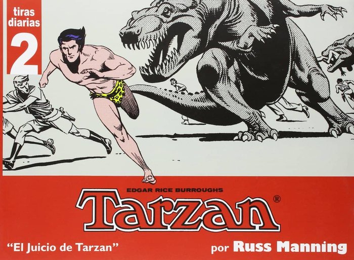 Tarzán: tiras diarias 02, de MANNING, RUSS | portada del libro