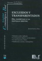 EXCLUIDOS Y TRANSPARENTADOS DEL PANOPTICO A LA PANTALLA DIG, de JAVIER CIGUELA SOLA | portada del libro