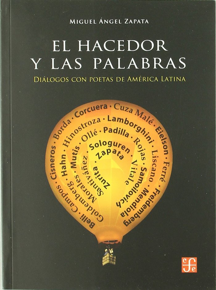 El hacedor y las palabras : Diálogos con poetas de América Latina, de ZAPATA, MIGUEL ANGEL | portada del libro