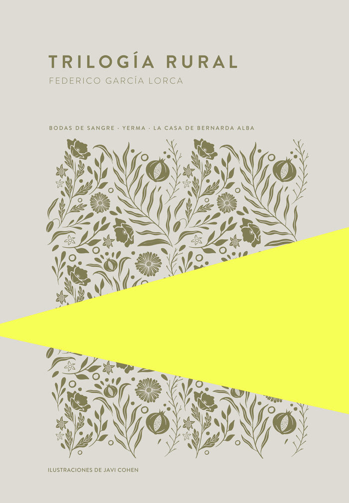 TRILOGIA RURAL, de FEDERICO GARCIA LORCA | portada del libro