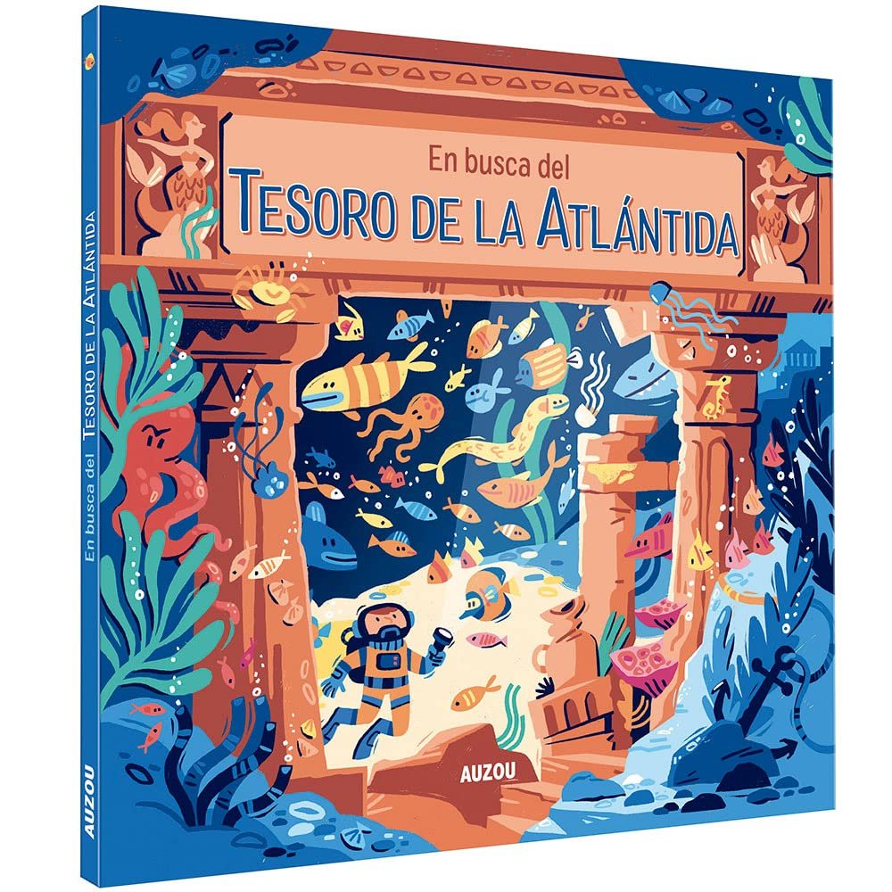 EN BUSCA DEL TESORO DE LA ATLANTIDA, de SUSANNA RUMIZ | portada del libro
