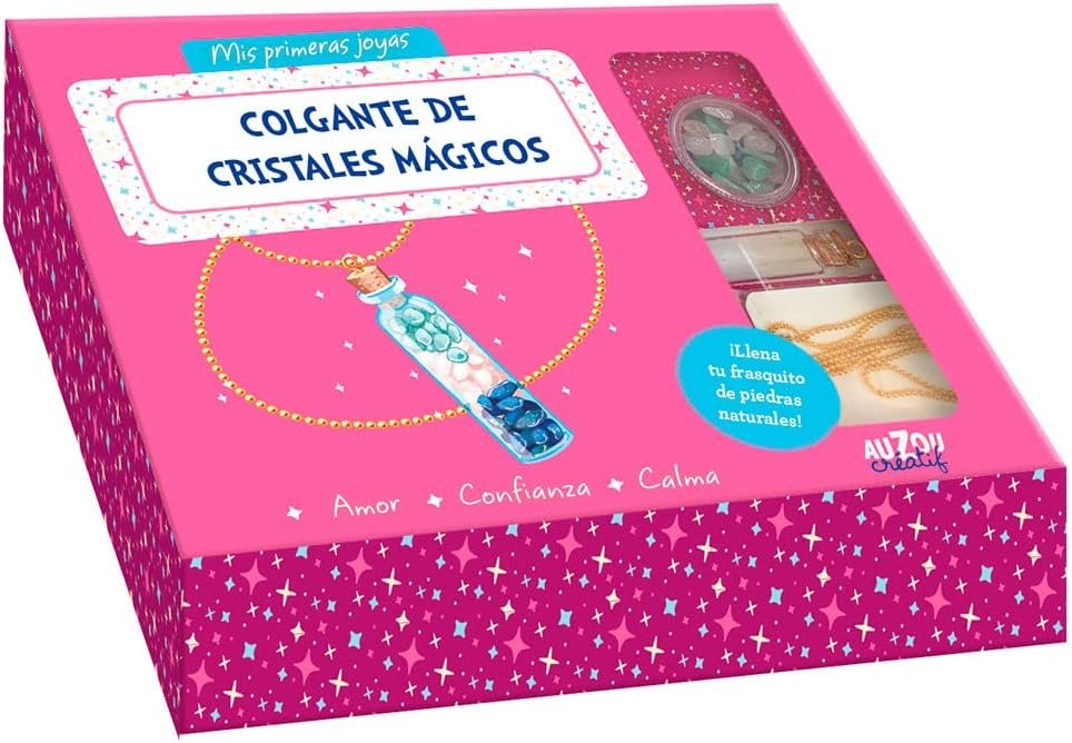 CAJA JOYAS COLGANTE CRISTALES MAGICOS, de AA.VV. | portada del libro