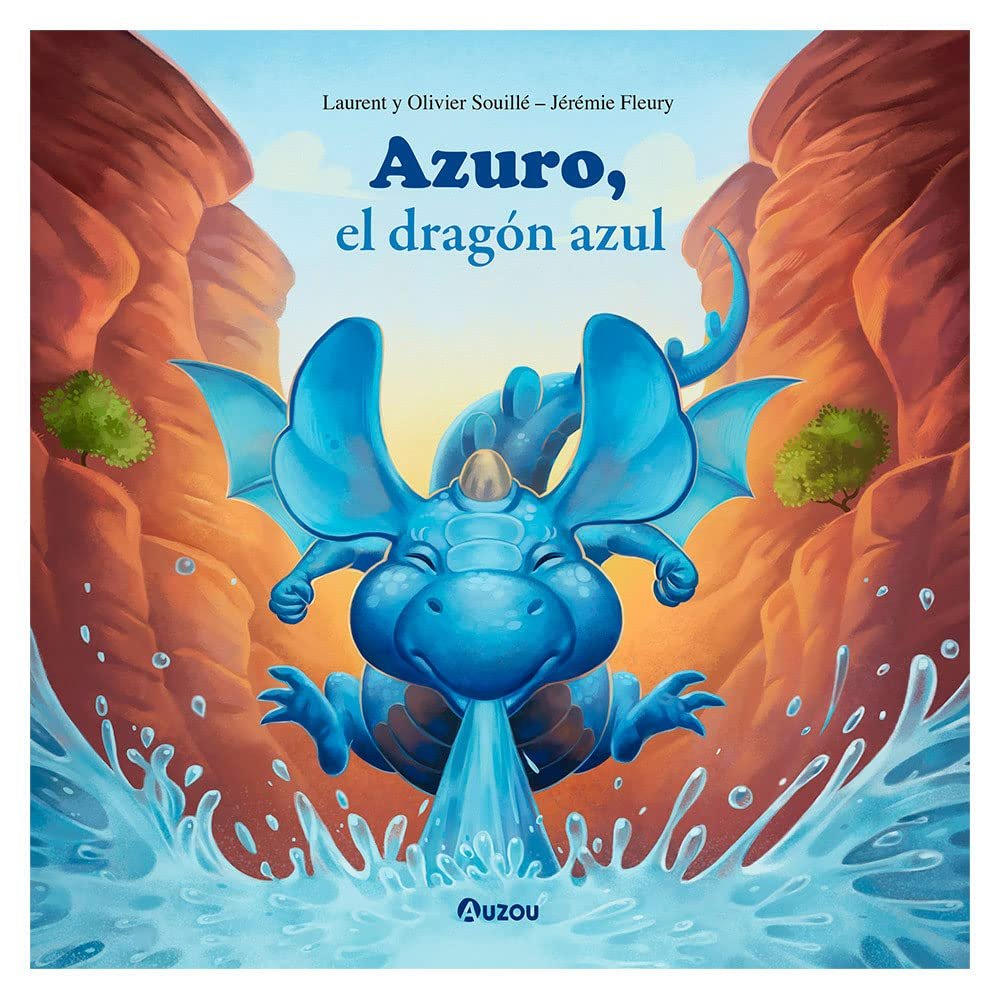 AZURO EL DRAGON AZUL, de SOUILLE,LAURENT | portada del libro