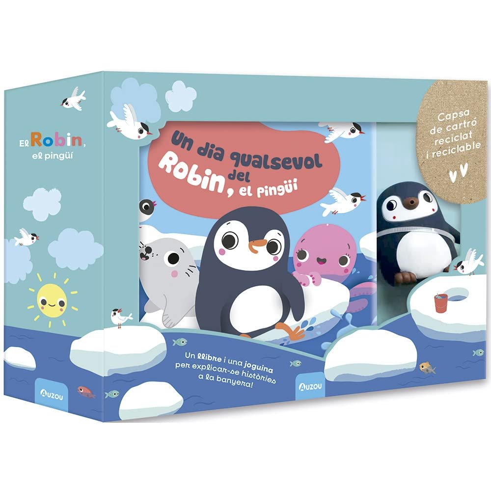 LLIBRE BANY UN DIA QUALSEVOL DEL ROBIN EL PINGÜI. ECOLOGIC, de MARTINEZ, SIGRID | portada del libro