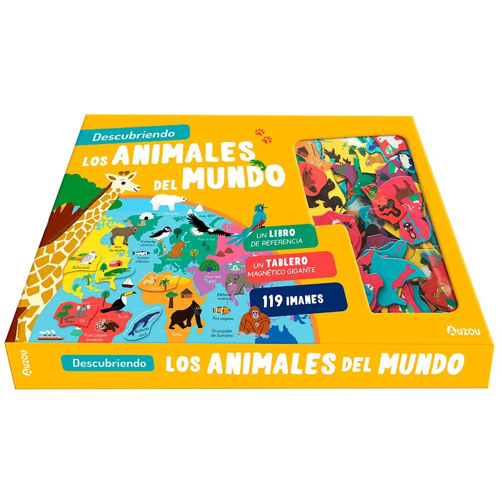 Descubriendo los animales del mundo, de Billioud,Jean-michel | portada del libro