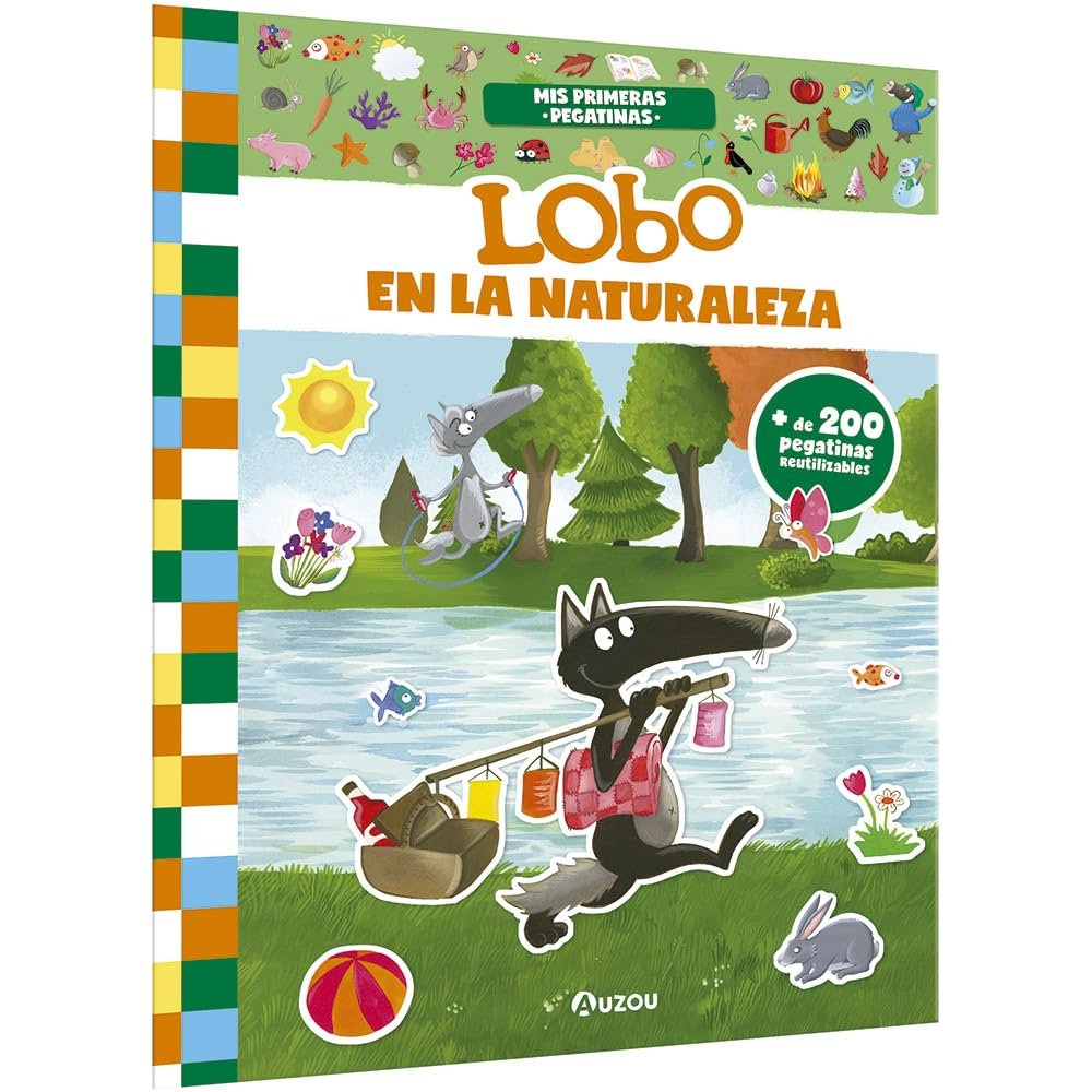 Lobo en la naturaleza, de Lallemand, Orianne | portada del libro