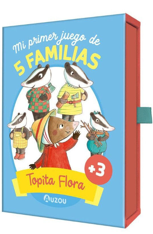 JUEGO CARTAS TOPITA FLORA,5 FAMI, de LALLEMAND,ORIANNE | portada del libro
