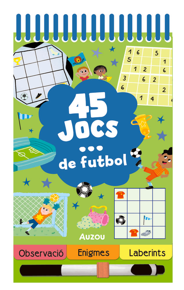 45 JOCS DE FUTBOL, de NOCENTINI, CHIARA | portada del libro