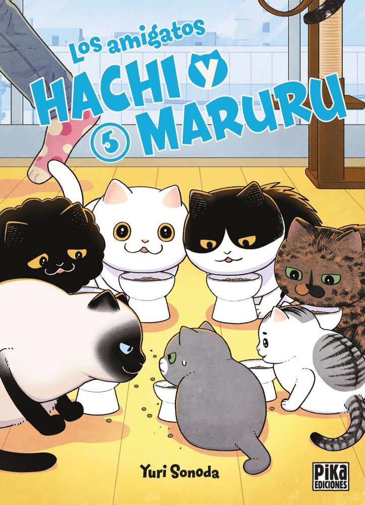 Los amigatos Hachi y Maruru 5, de SONODA, YURI | portada del libro