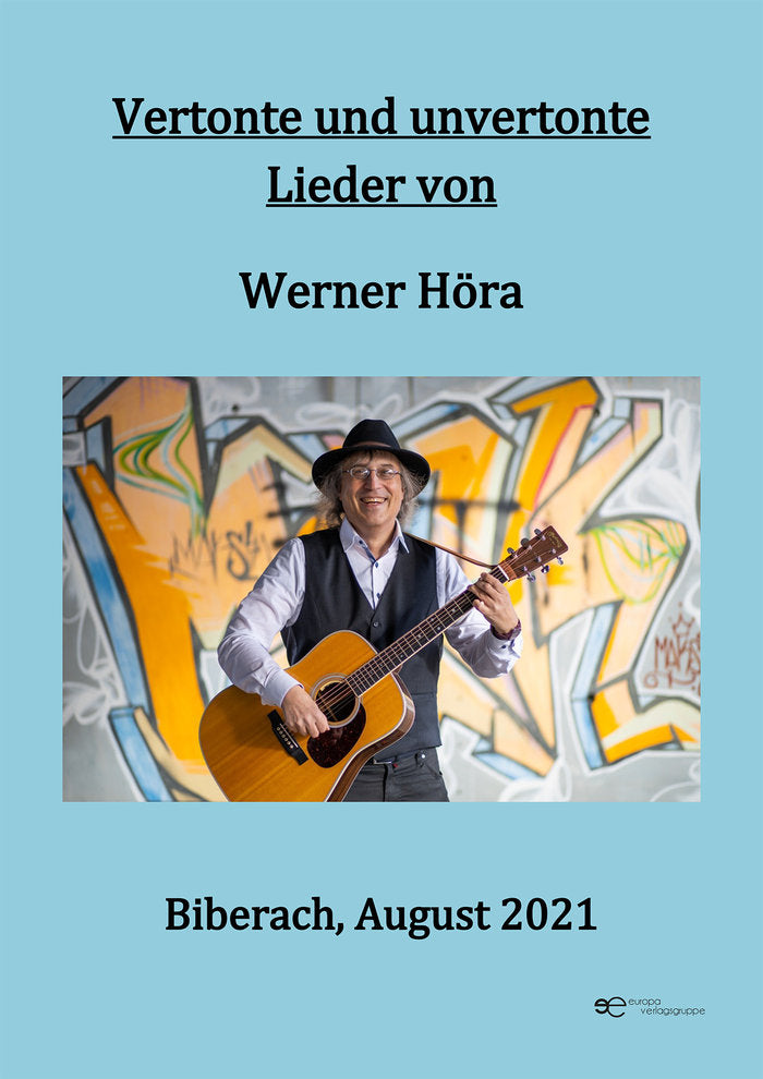 VERTONTE UND UNVERTONTE LIEDER VON, de HÖRA, WERNER | portada del libro