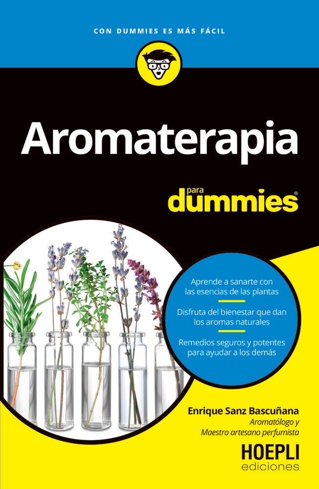 AROMATERAPIA PARA DUMMIES, de SANZ BASCUÑANA, ENRIQUE | portada del libro